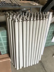 Titanium powder sintering filter elements